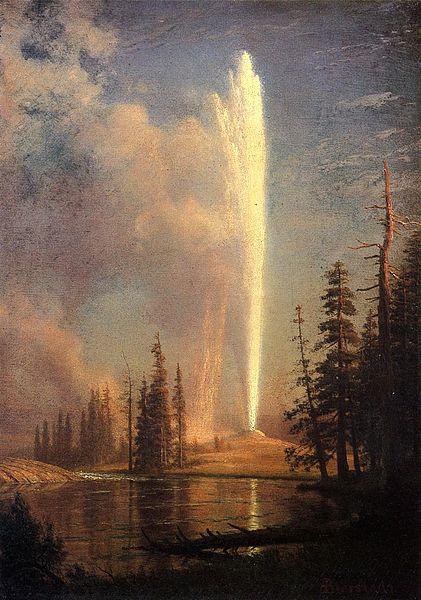 Albert Bierstadt Old Faithful